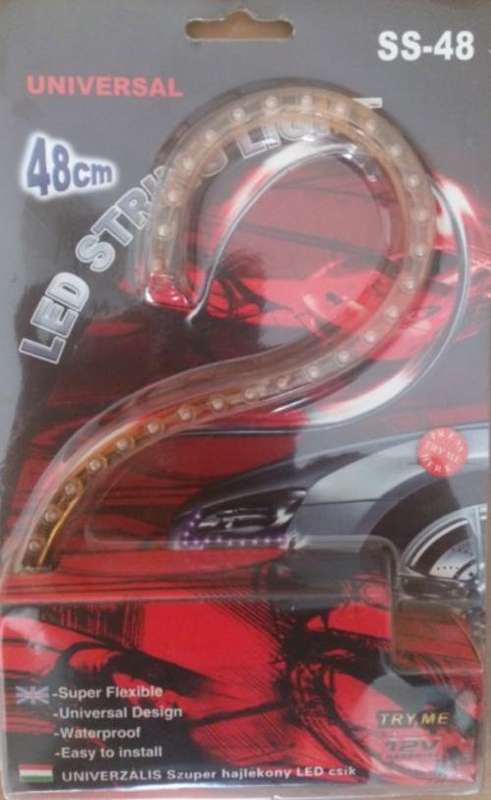 Flexi-lite, 48cm long,48 Red LED's, Pimp your ride.
